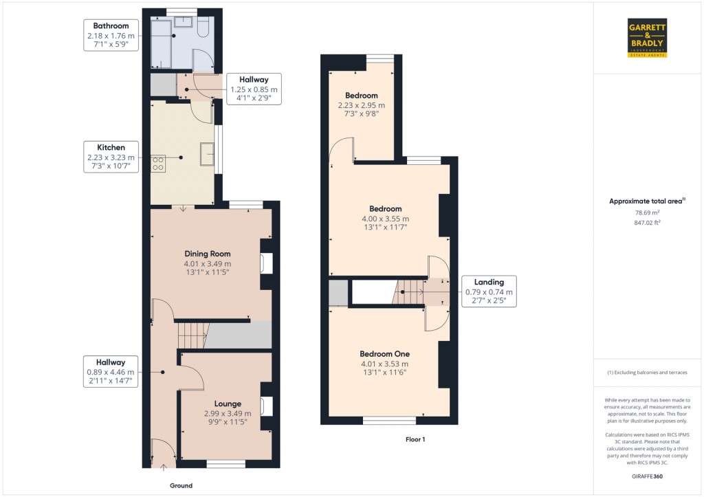 Floorplans For Jasper Street, The Chessels, Bristol, BS3