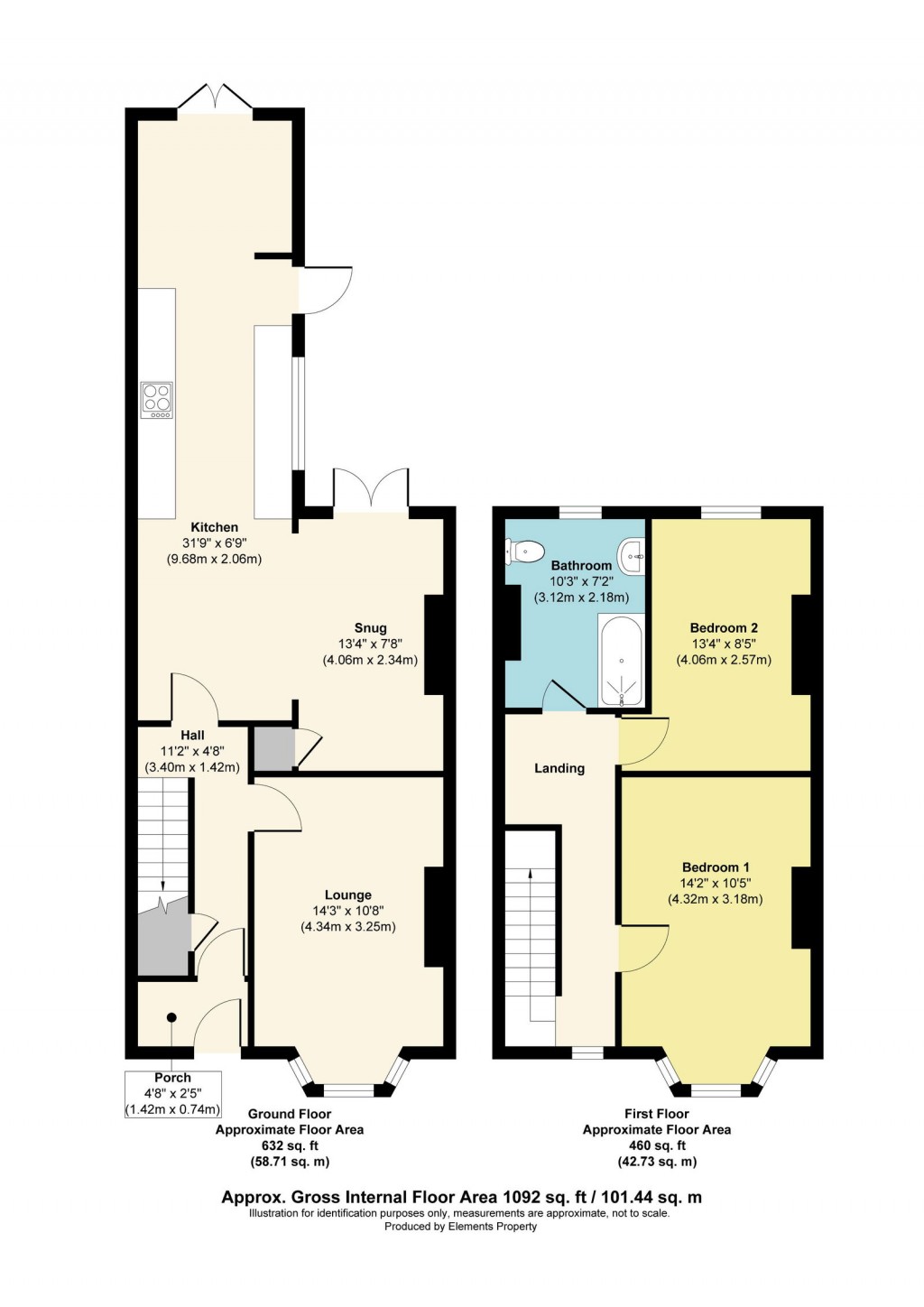 Floorplans For Gathorne Road, Southville, BS3