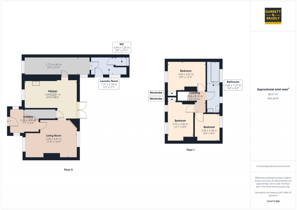 Floorplans For Camberley Road, BS4