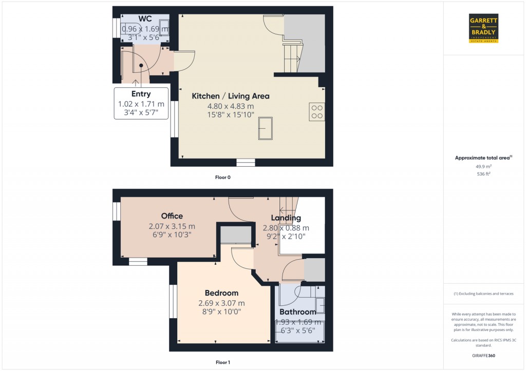 Floorplans For Sanders Close, BS3 