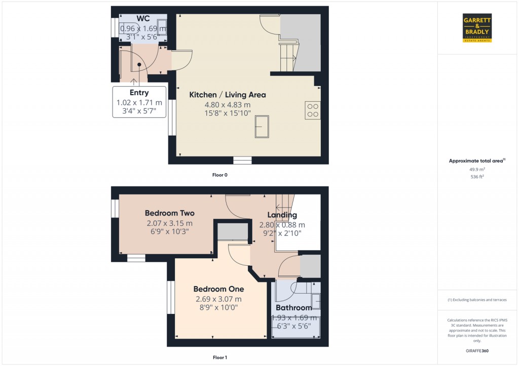 Floorplans For Sanders Close, BS3 