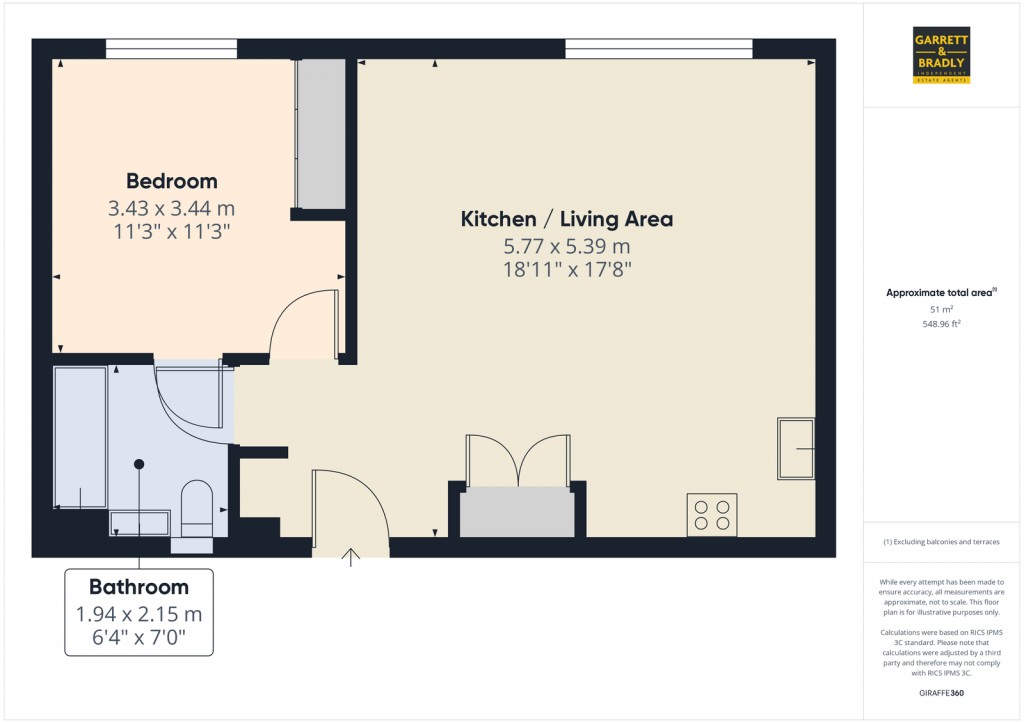 Floorplans For Catherine's House, Bedminster, BS3