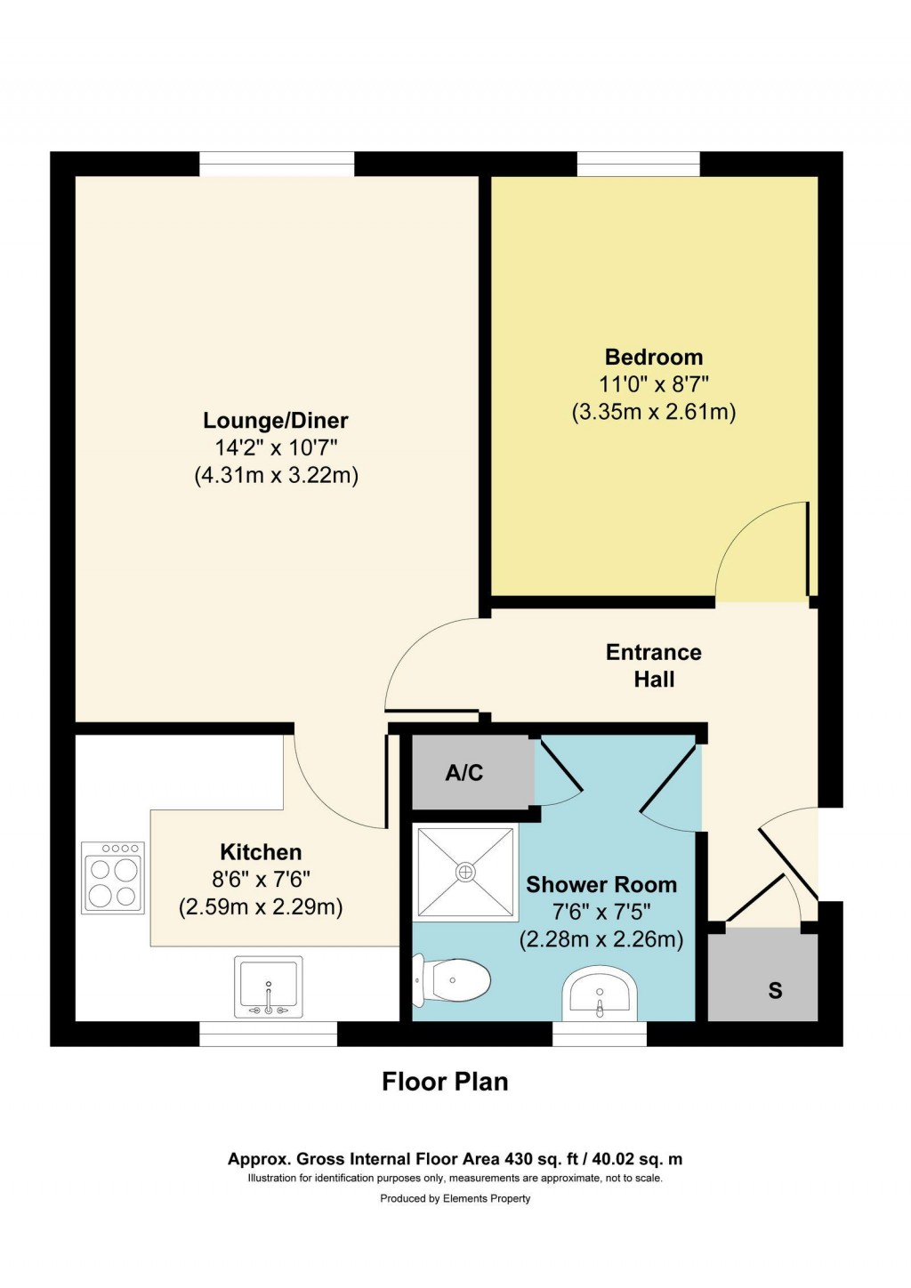 Floorplans For Freemantle Gardens, Eastville, Bristol