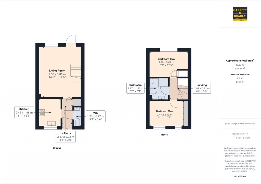 Floorplans For Birchwood Court, St. Annes Park, Bristol, BS4