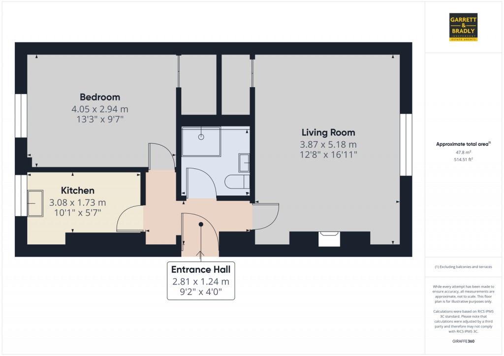 Floorplans For Coronation Road, Southville, Bristol