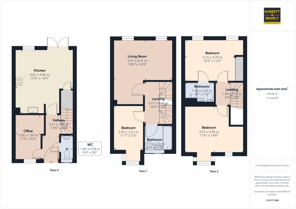 Floorplans For Paintworks, Bristol, BS4 