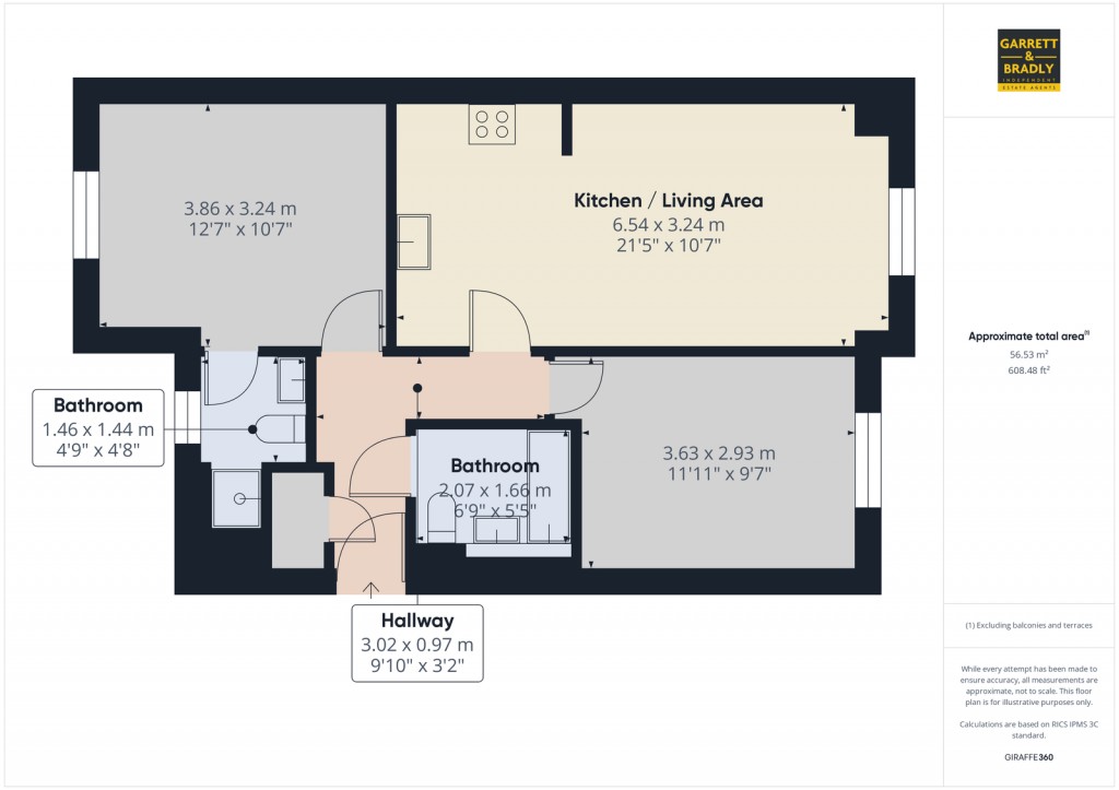 Floorplans For Harwood Square, Horfield, BS7