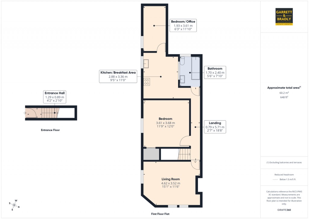 Floorplans For Alfred Road, Windmill Hill, BS3