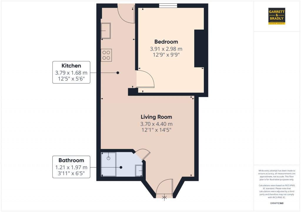 Floorplans For Henry Street, Totterdown, Bristol
