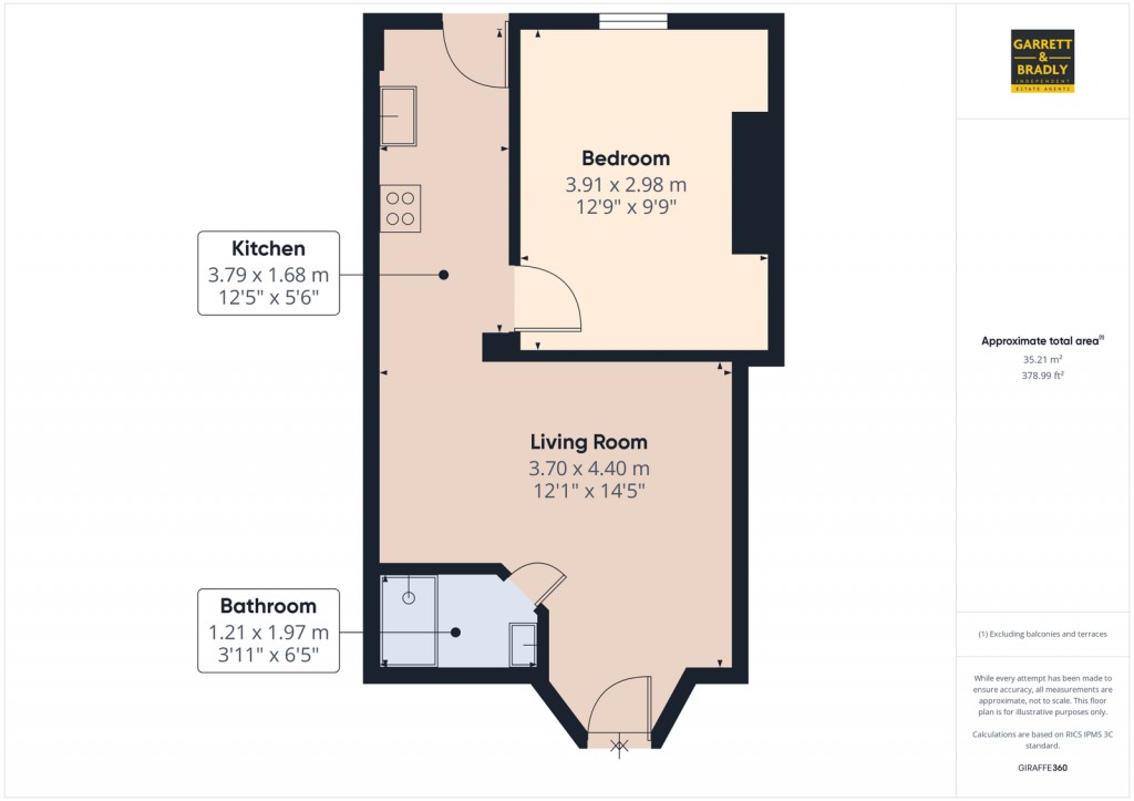 Floorplans For Henry Street, Totterdown, Bristol