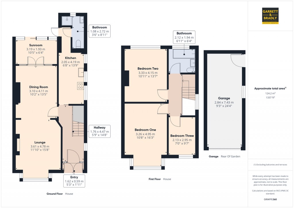 Floorplans For Bower Road, Ashton, Bristol, BS3