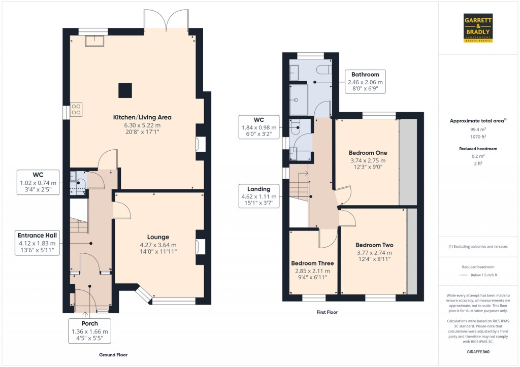 Floorplans For Lewis Road, Bedminster Down, Bristol, BS13