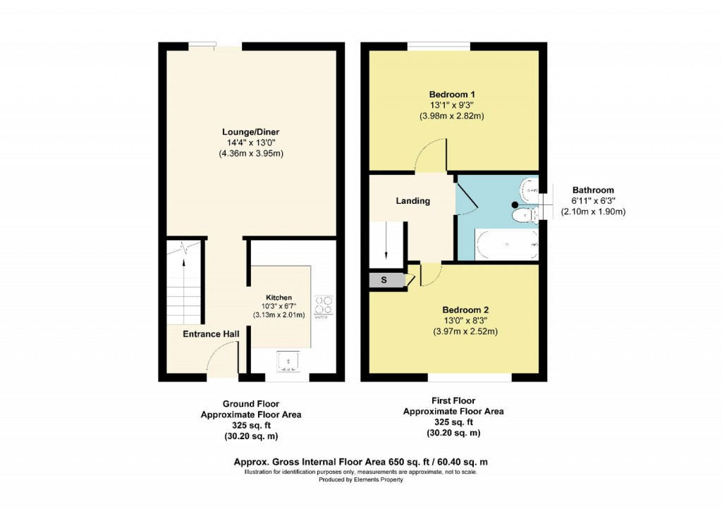 Floorplans For Gerrard Close, Knowle, Bristol