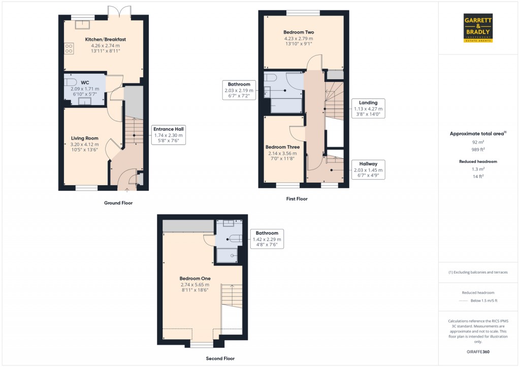 Floorplans For Tanner Road, Banwell, BS29