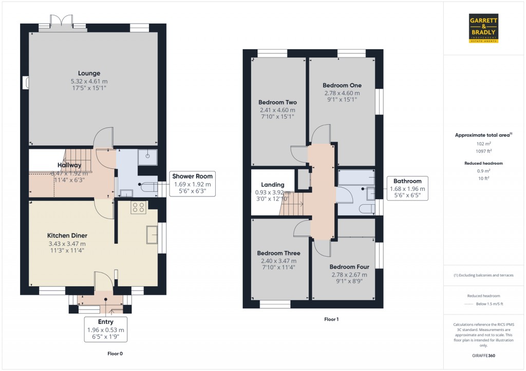Floorplans For Acorn Grove, Bristol, BS13