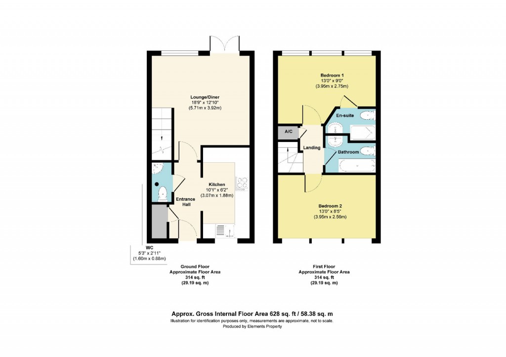 Floorplans For Brennan Close, Knowle, Bristol