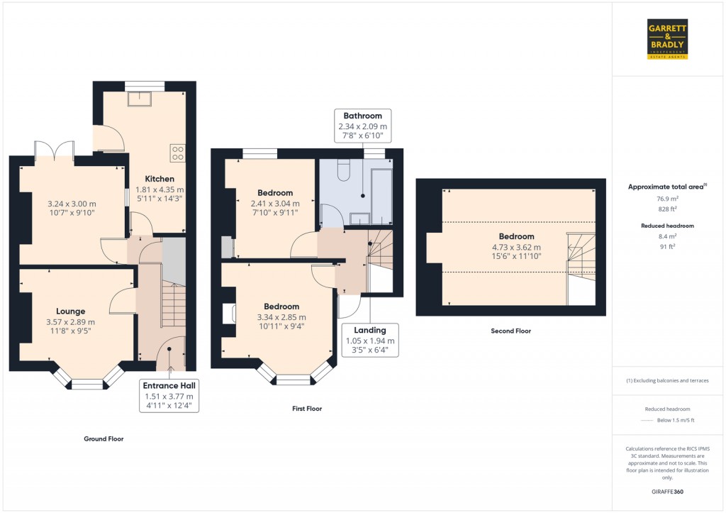 Floorplans For British Road, Bedminster, Bristol