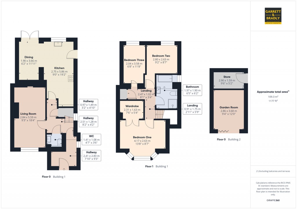 Floorplans For Willoughby Close, Headley Park, Bristol