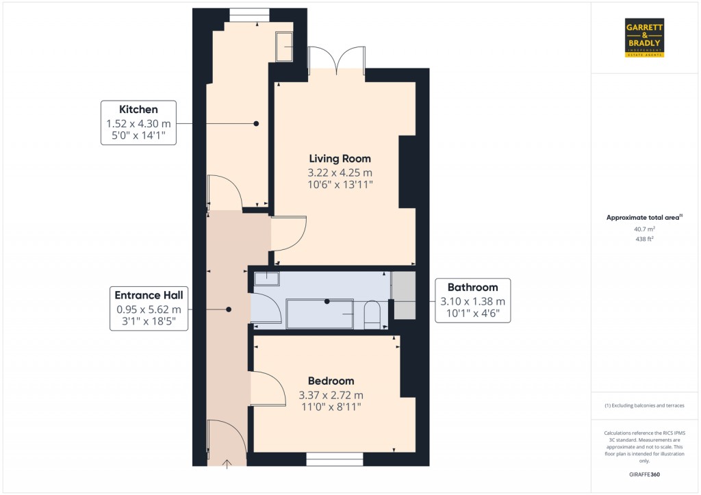 Floorplans For Richmond Street, Totterdown, Bristol