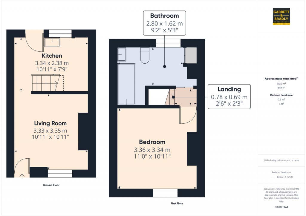 Floorplans For South Liberty Lane, Bedminster, Bristol