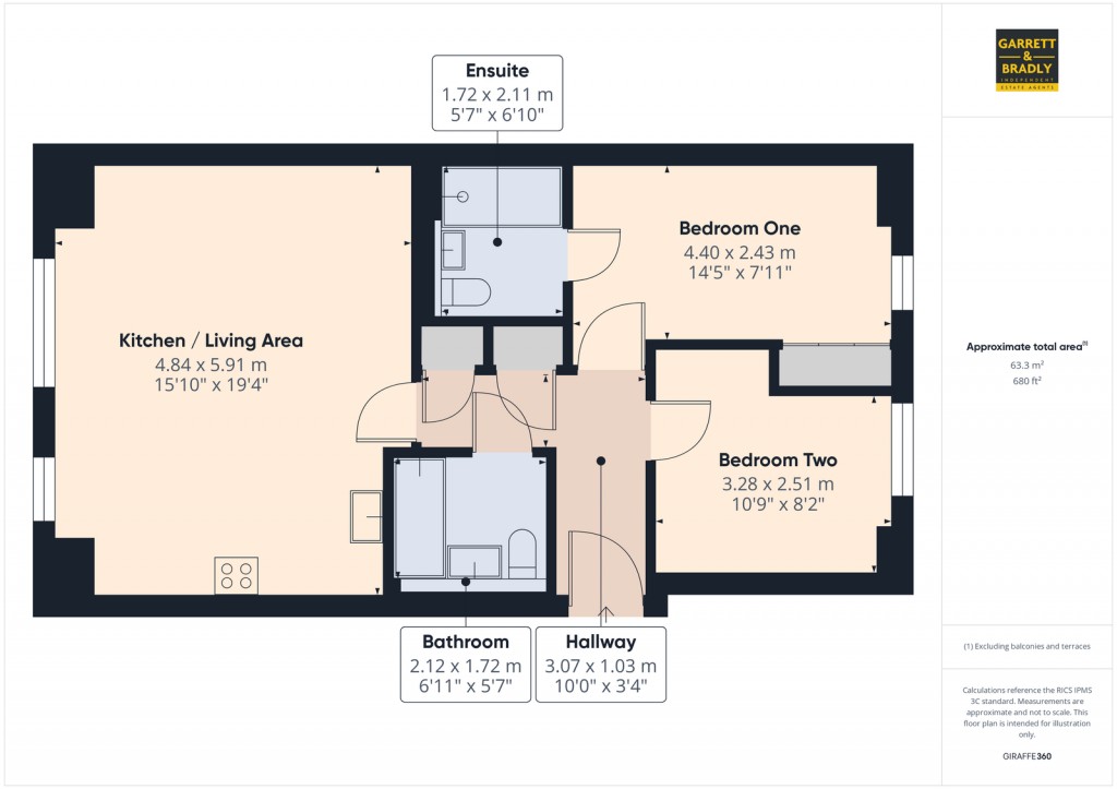 Floorplans For Old Pump House Close, Bedminster Down, Bristol