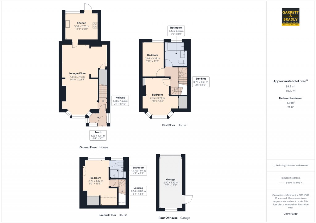 Floorplans For St. Peters Rise, Headley Park, Bristol