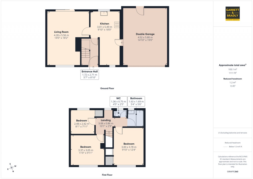 Floorplans For Dancey Mead, Highridge, BS13