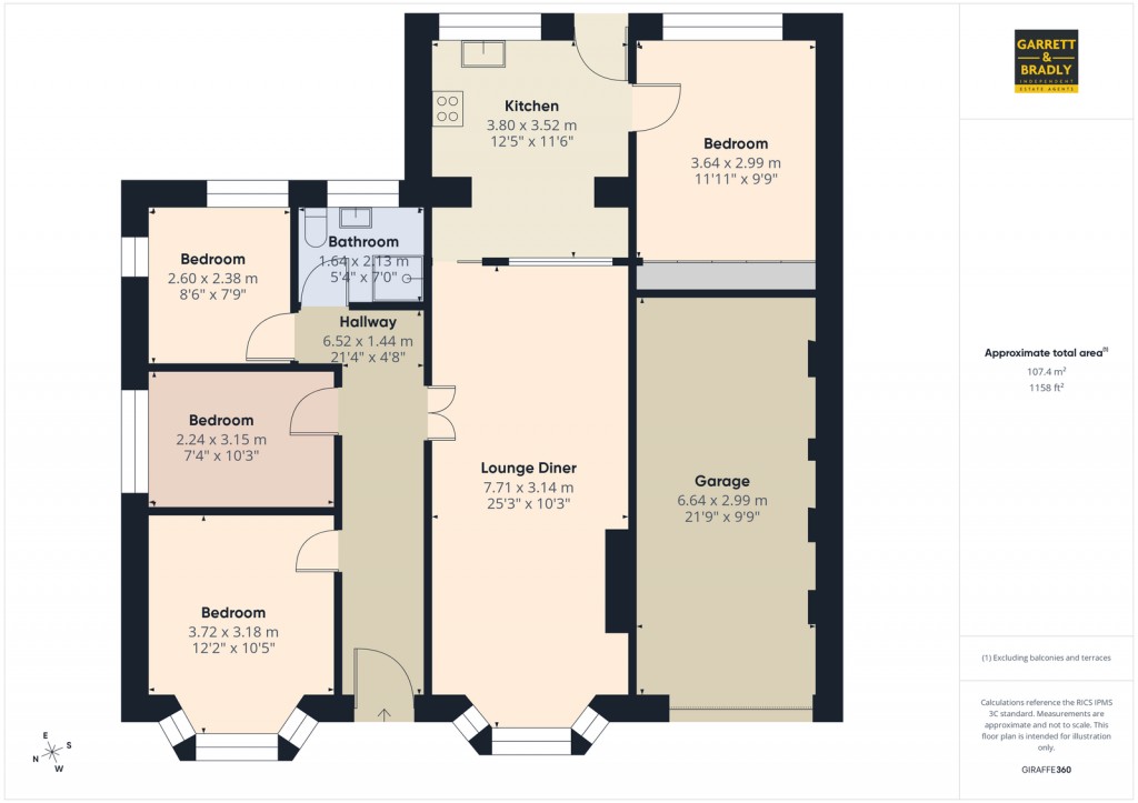 Floorplans For Bude Road, Filton, Bristol, BS34 7HW
