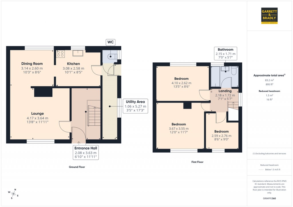 Floorplans For Avebury Road, Ashton Vale, Bristol