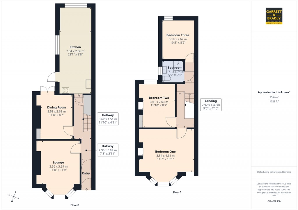 Floorplans For Upton Road, Bristol, BS3 1LW