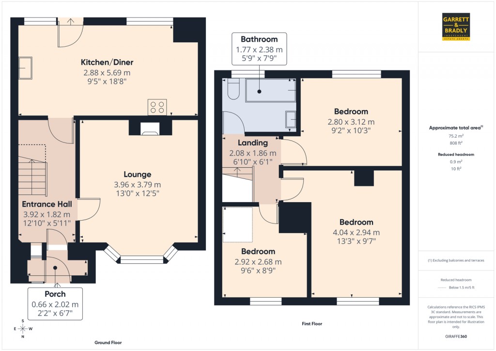Floorplans For Newland Walk, BS13