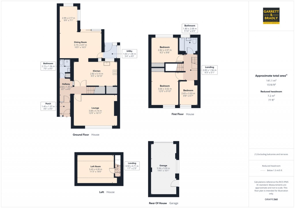 Floorplans For Highridge Green, Bristol, BS13
