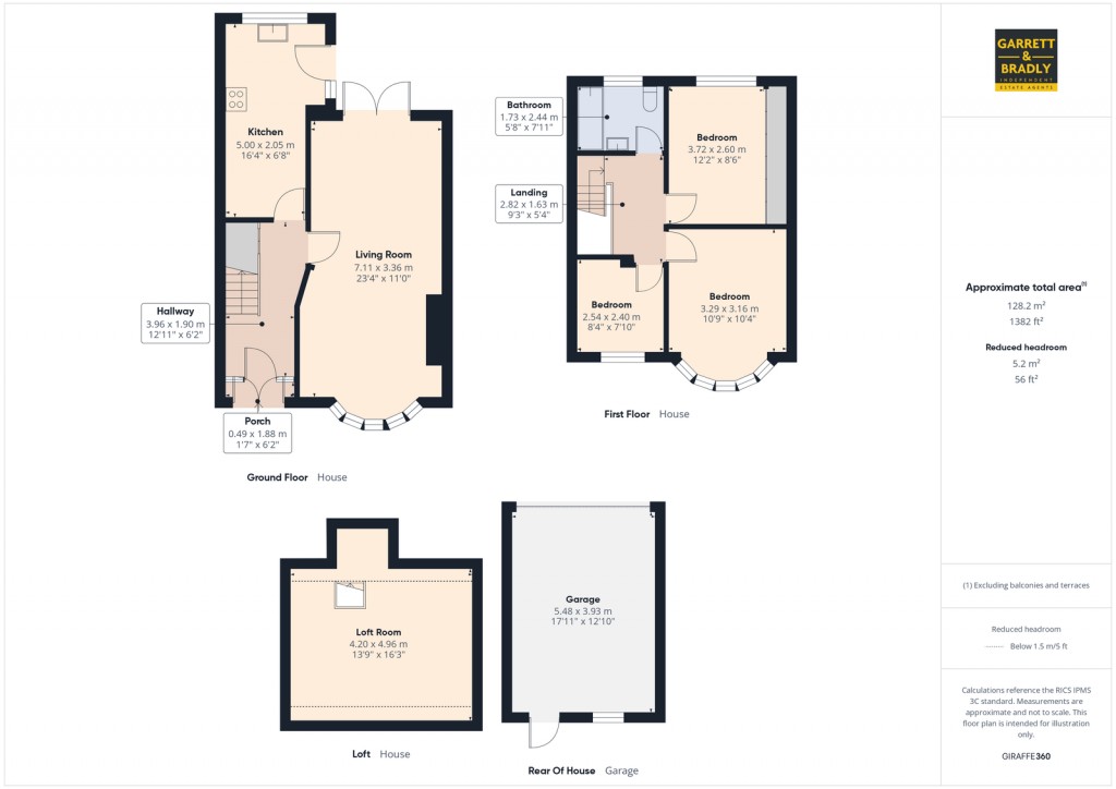 Floorplans For Kings Head Lane, Uplands, BS13
