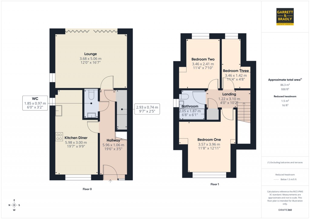 Floorplans For Fir Tree Lane, Bristol, BS5 8TZ