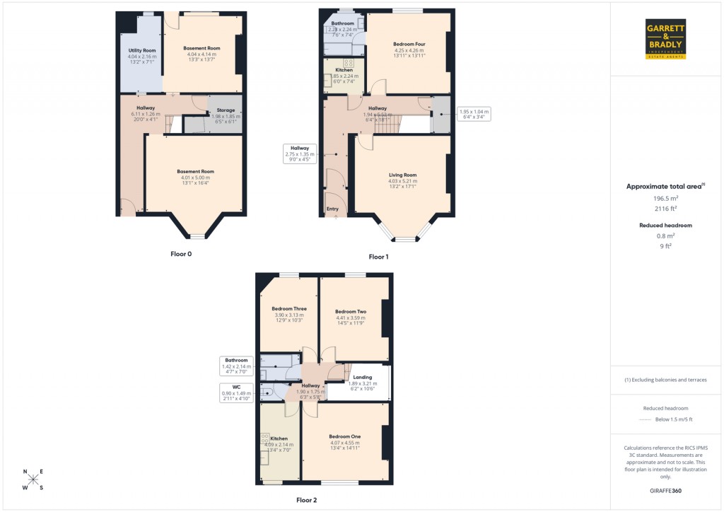 Floorplans For Charlotte Street South, Bristol, BS1