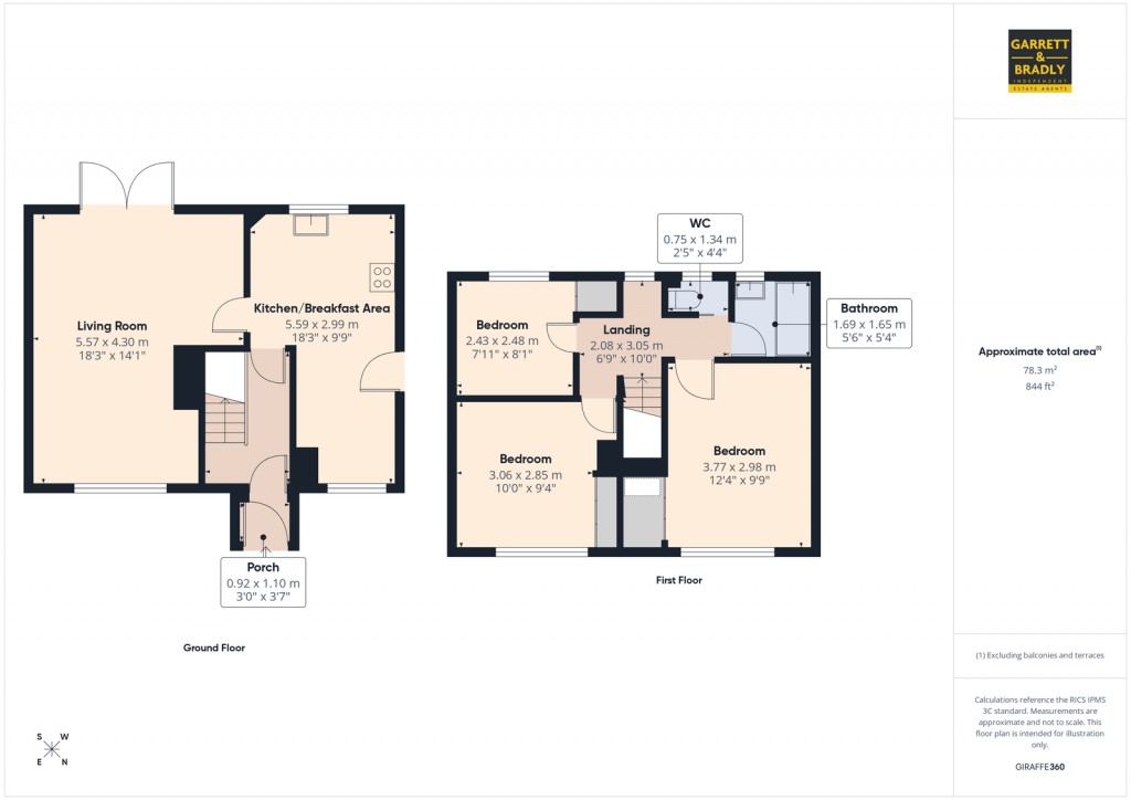 Floorplans For Ellfield Close, BS13