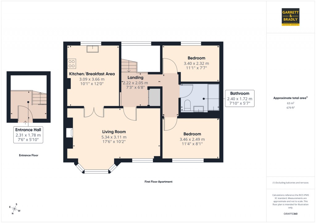 Floorplans For Oldmead Walk, Uplands, BS13