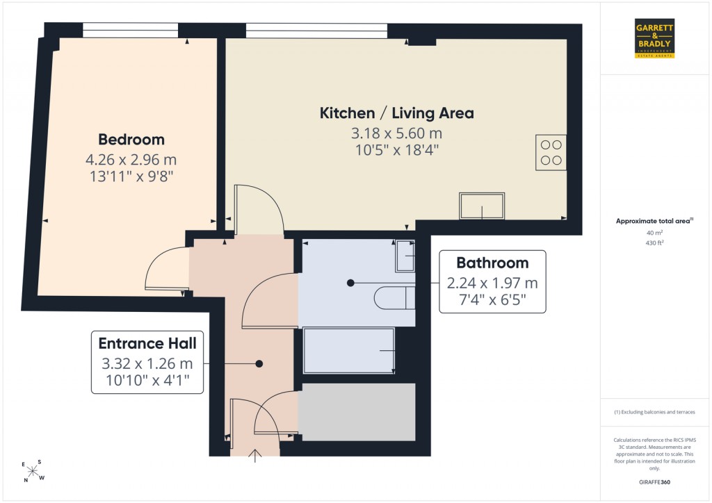 Floorplans For St Pauls House, Bedminster, BS3