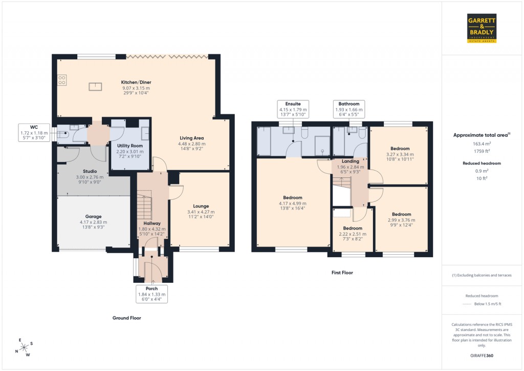 Floorplans For Headley Lane, Headley Park, BS13