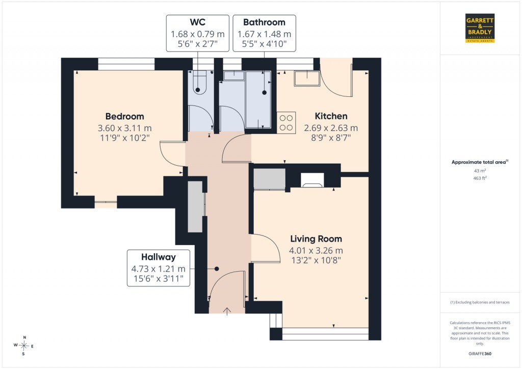 Floorplans For Ashton Drive, Ashton Vale, BS3