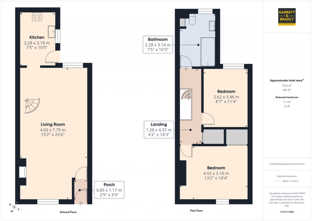 Floorplans For Nelson Street, Bedminster, BS3