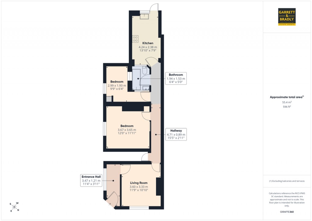 Floorplans For Alfred Road, Windmill Hill, BS3