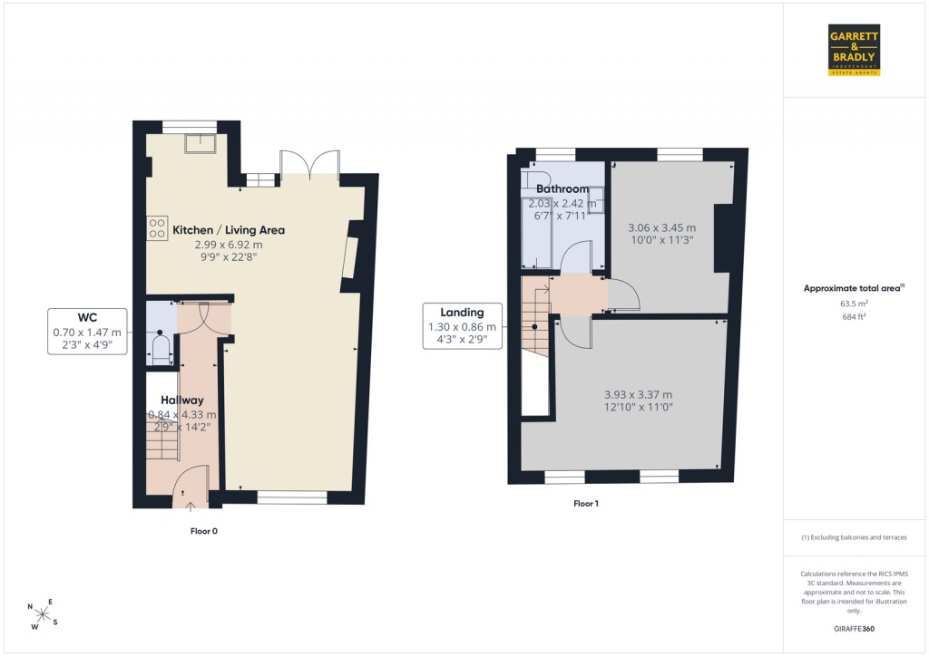 Floorplans For Agate Street, Bedminster, BS3