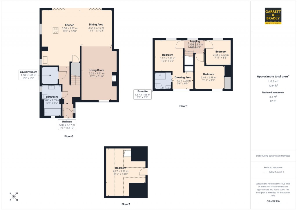 Floorplans For Kenmare Road, Bristol, BS4