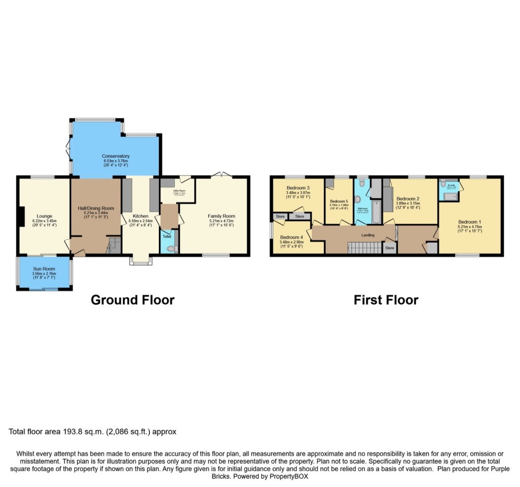 Floorplans For Silverhill Brake, Rudgeway, Bristol