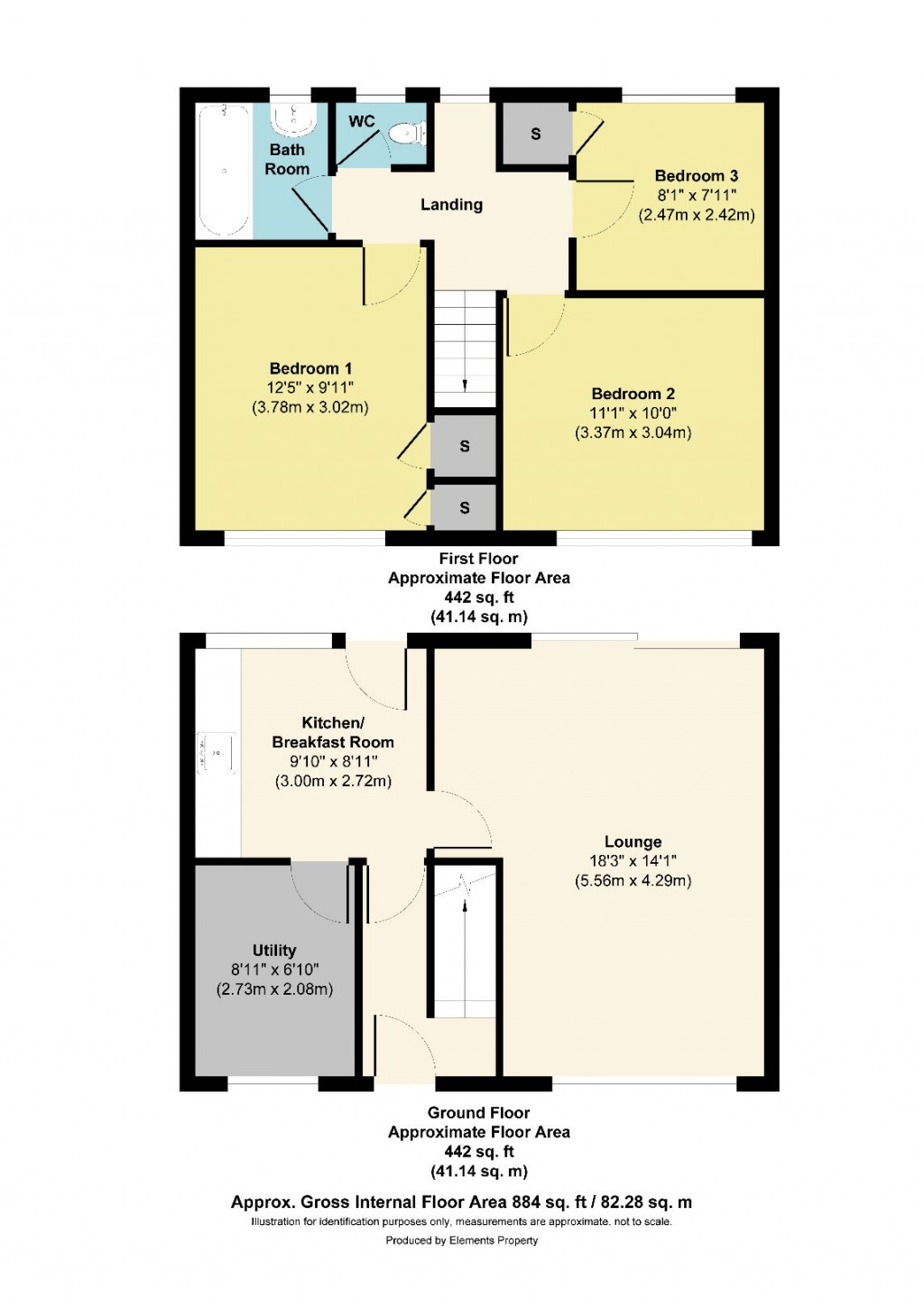 Floorplans For Blackthorn Road, Bristol