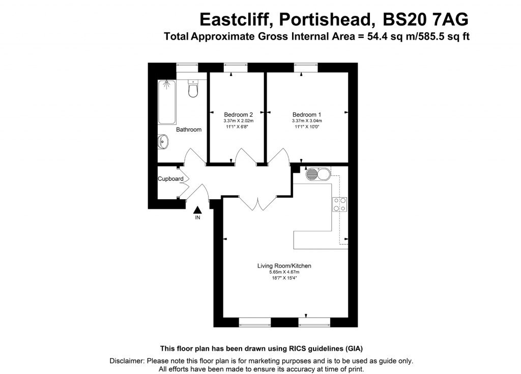 Floorplans For Eastcliff, Portishead, BS20