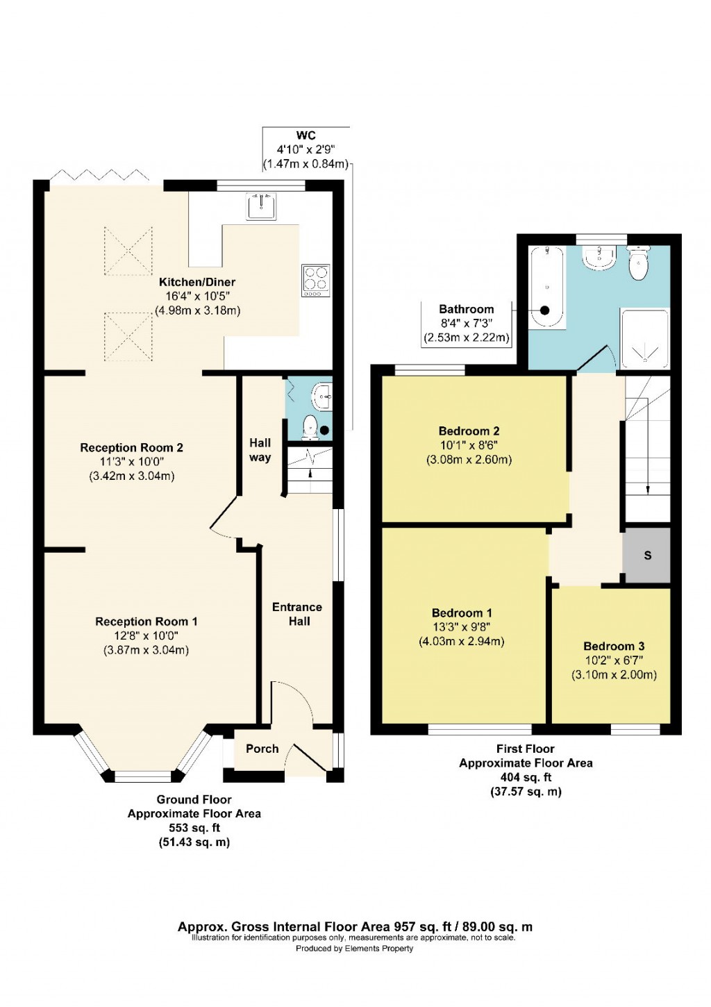 Floorplans For Banwell Road, Ashton, Bristol