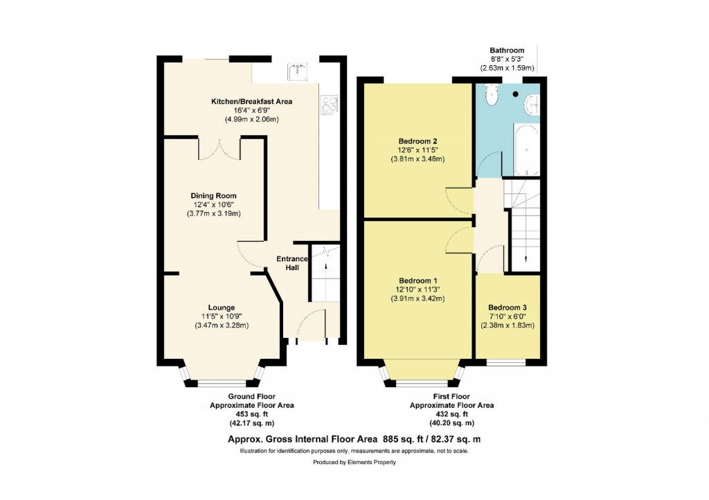 Floorplans For King Georges Road, Bishopsworth, Bristol