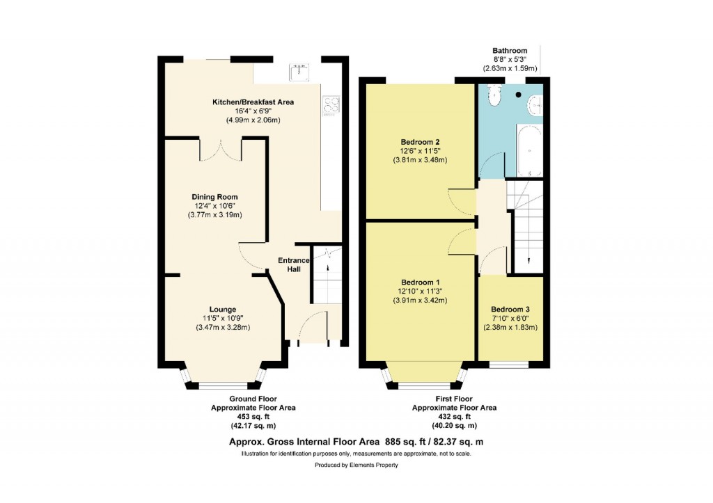 Floorplans For King Georges Road, Bishopsworth, Bristol